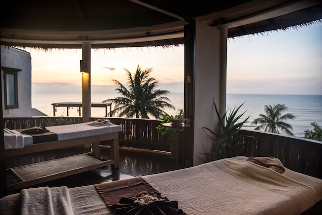 Spa with Beach View